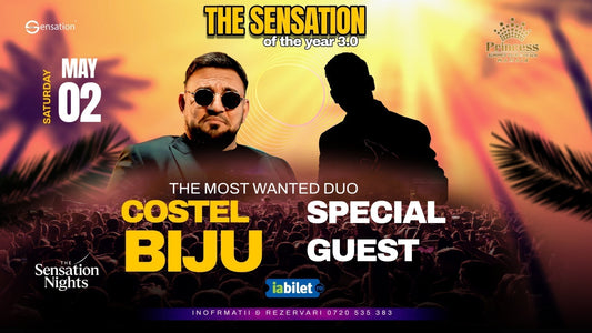 The Sensation of the Year 3.0 – Costel Biju o noapte care definește distracția sezonului